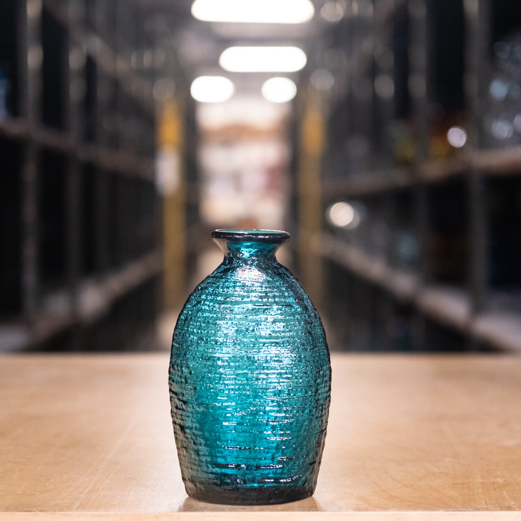 2135S Small Strata Vase - Cerulean - Second
