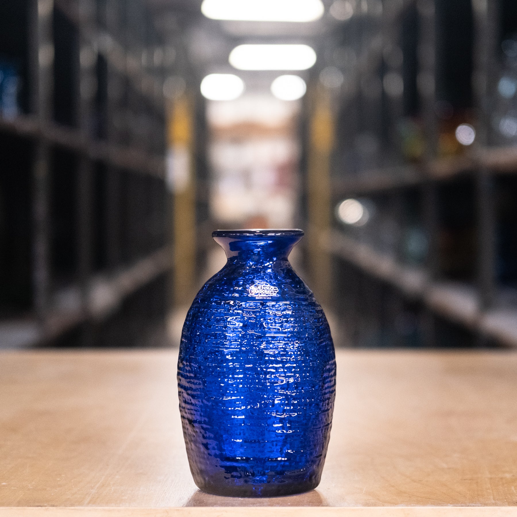 2135S Small Strata Vase - Cobalt - Second