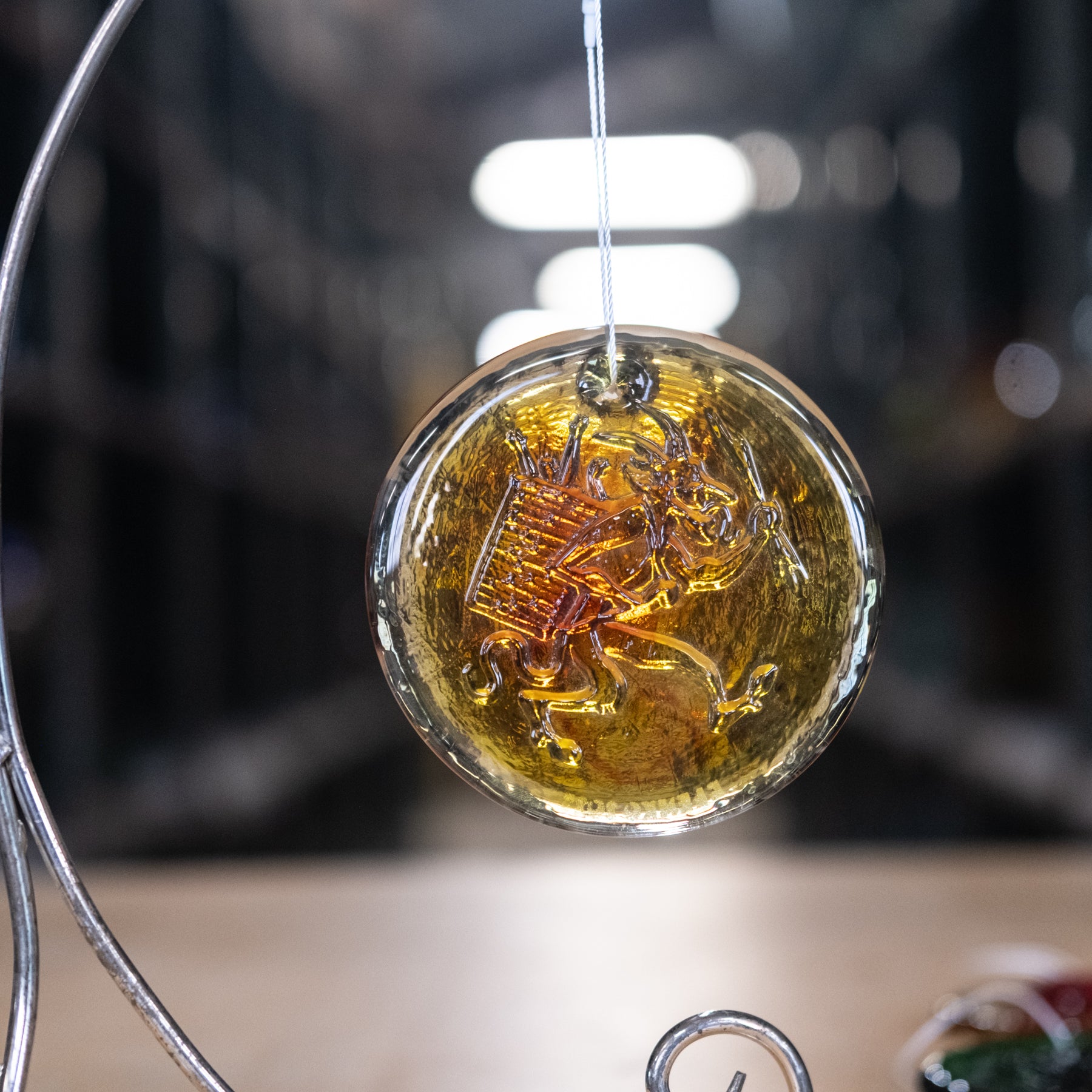 Krampus Suncatcher - Dreamcicle - Second