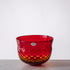 2512 Diamond Optic Bowl - Tangerine