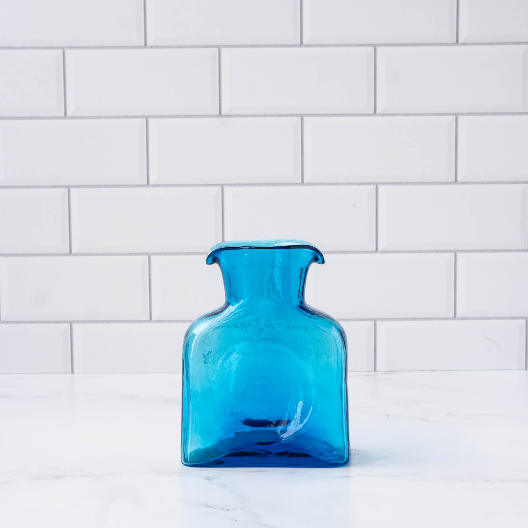 turquoise mini water bottle