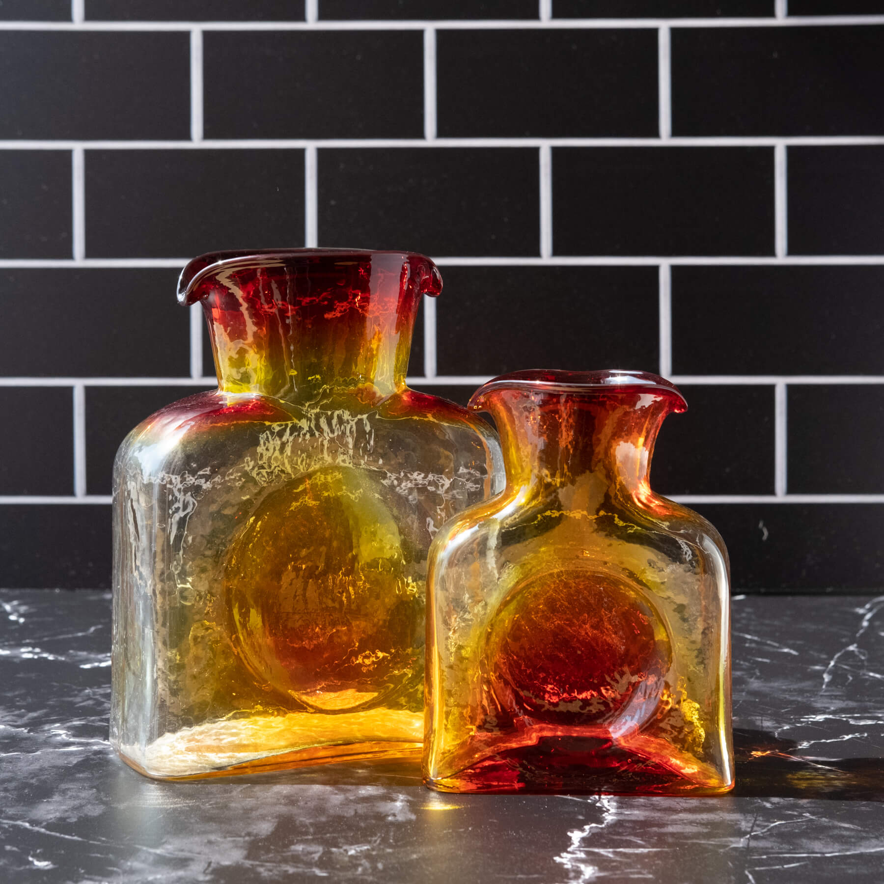 tangerine water bottle & tangerine mini water bottle