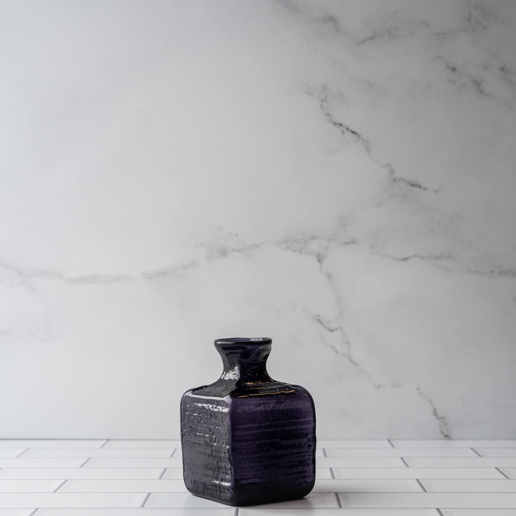 Spring Crocus Strata Vase