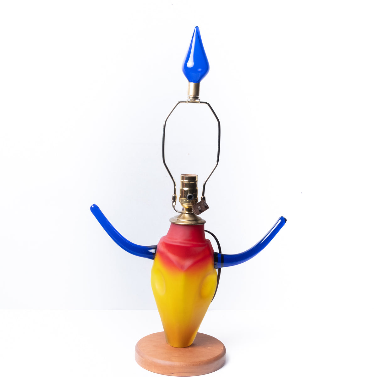 9552 Steer Head Lamp - Frosted Tequila Sunrise