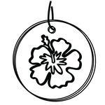 Black and white suncatcher