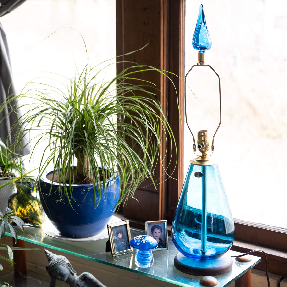 NO TEA, NO SHADE Why doesn’t Blenko sell lamp shades? Blenko Glass