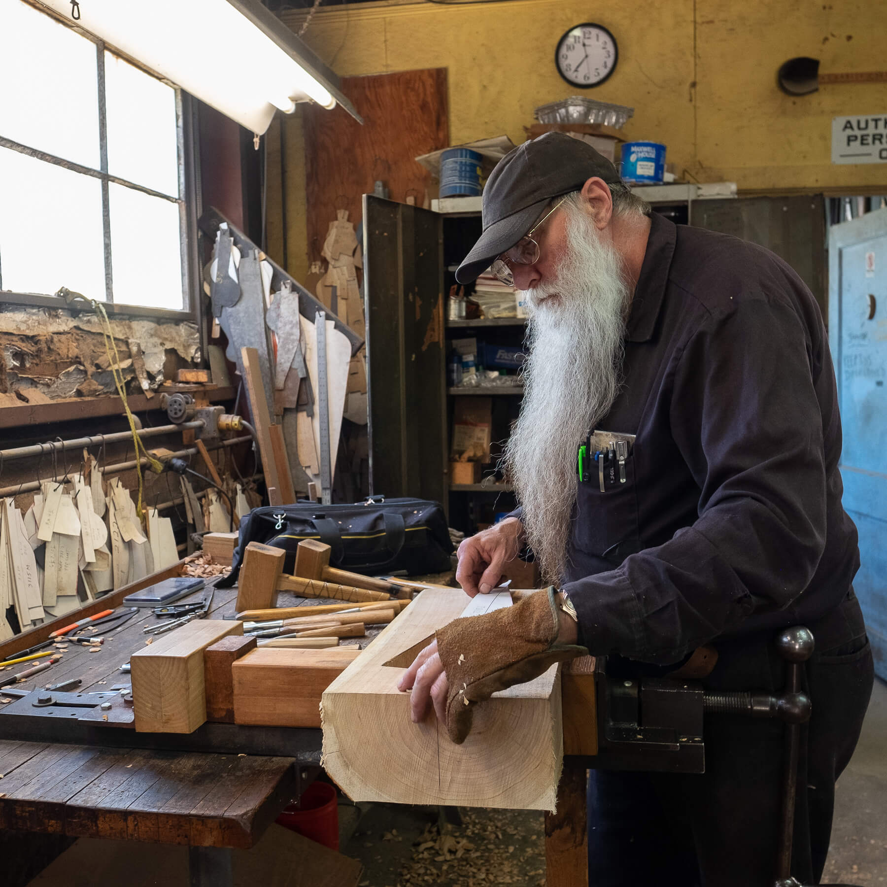 Carving Wooden Moulds