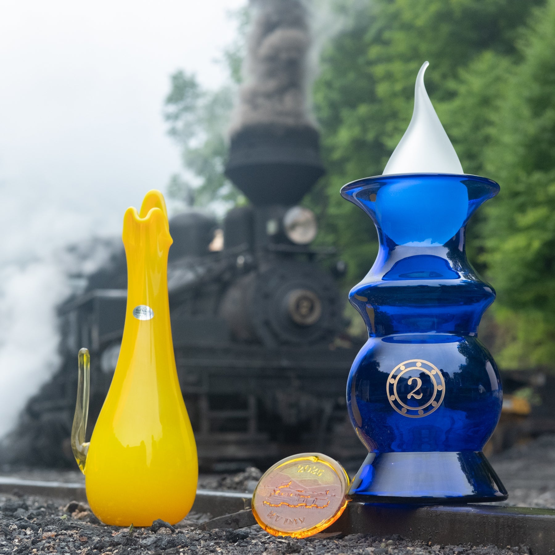 Blenko Glass Unveils 2025 WV Day Collection: A Tribute to Trains, Tradition, and Appalachian Craft