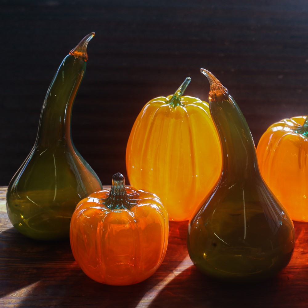 Pumpkins and gourds