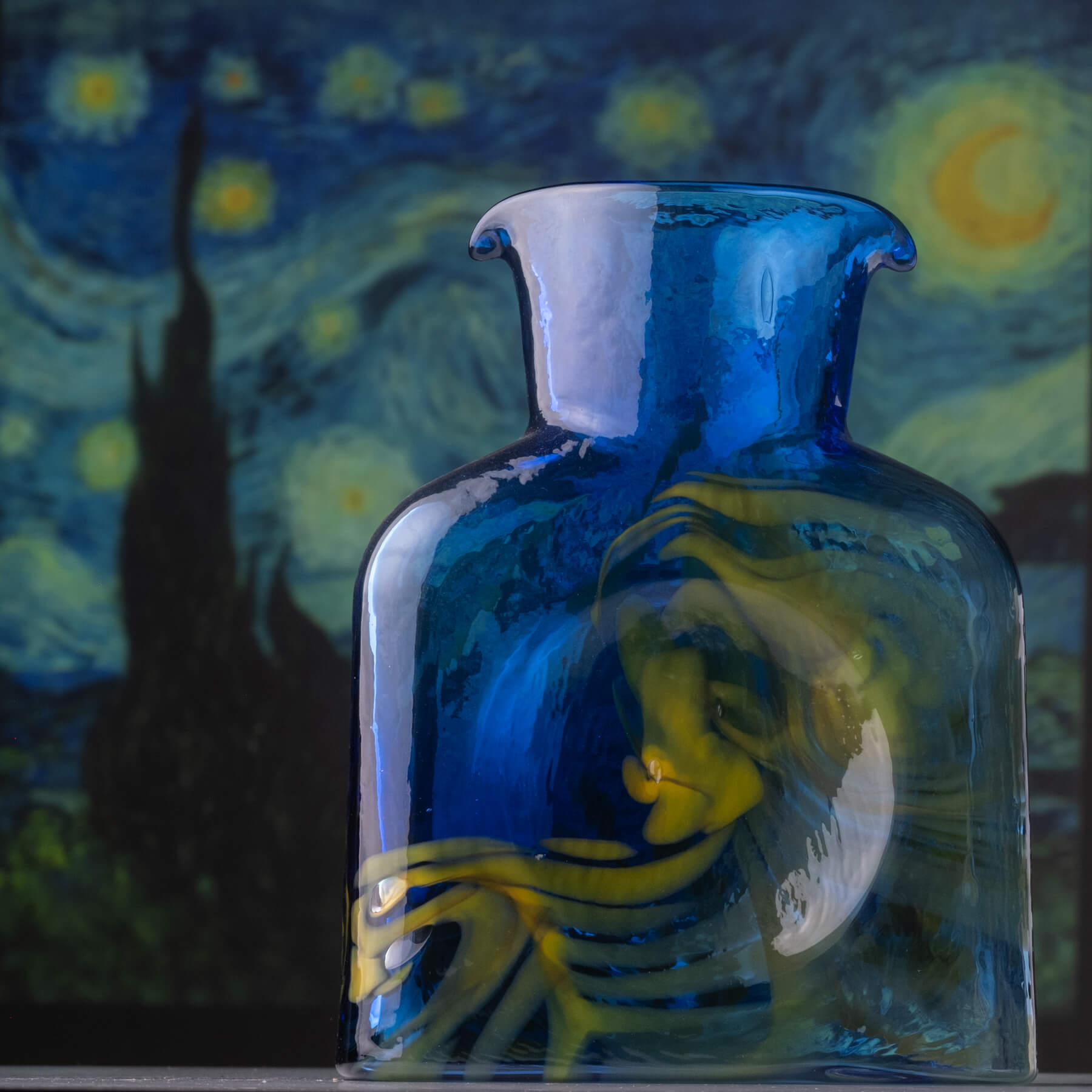 Special Edition 384 Water Bottle - Starry Night