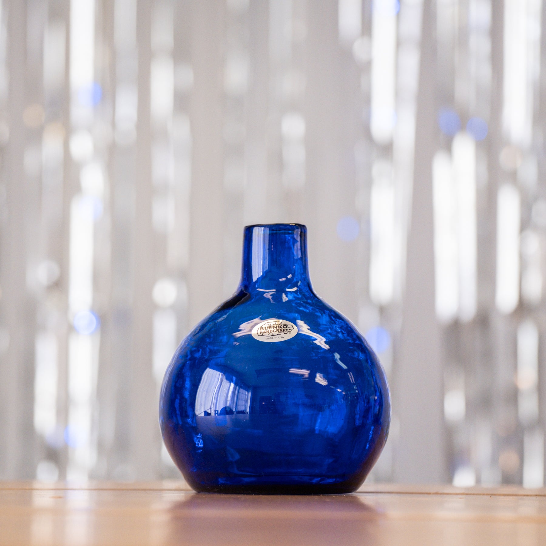 1423 Ball Bud Vase - Cobalt - Second