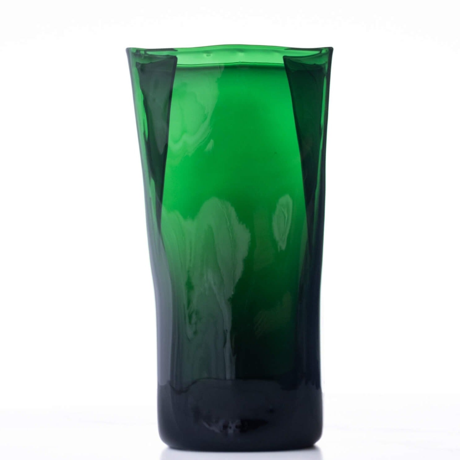 Malachite Medium Paper Bag Vase