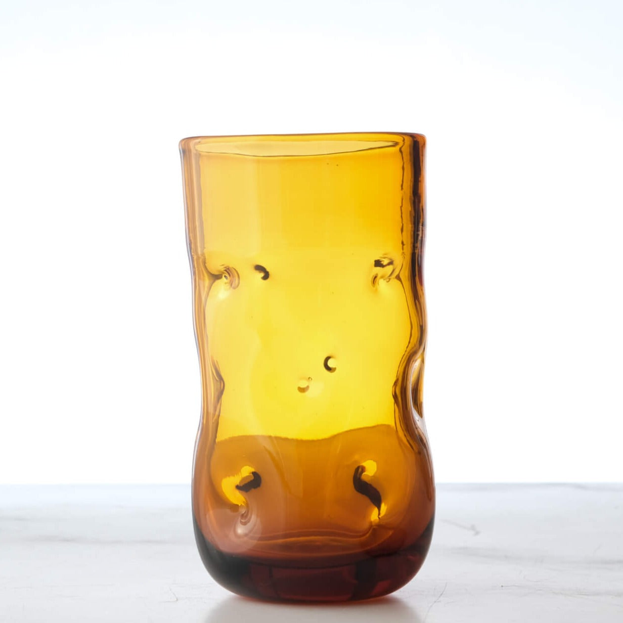 Topaz Large Dimple Glass