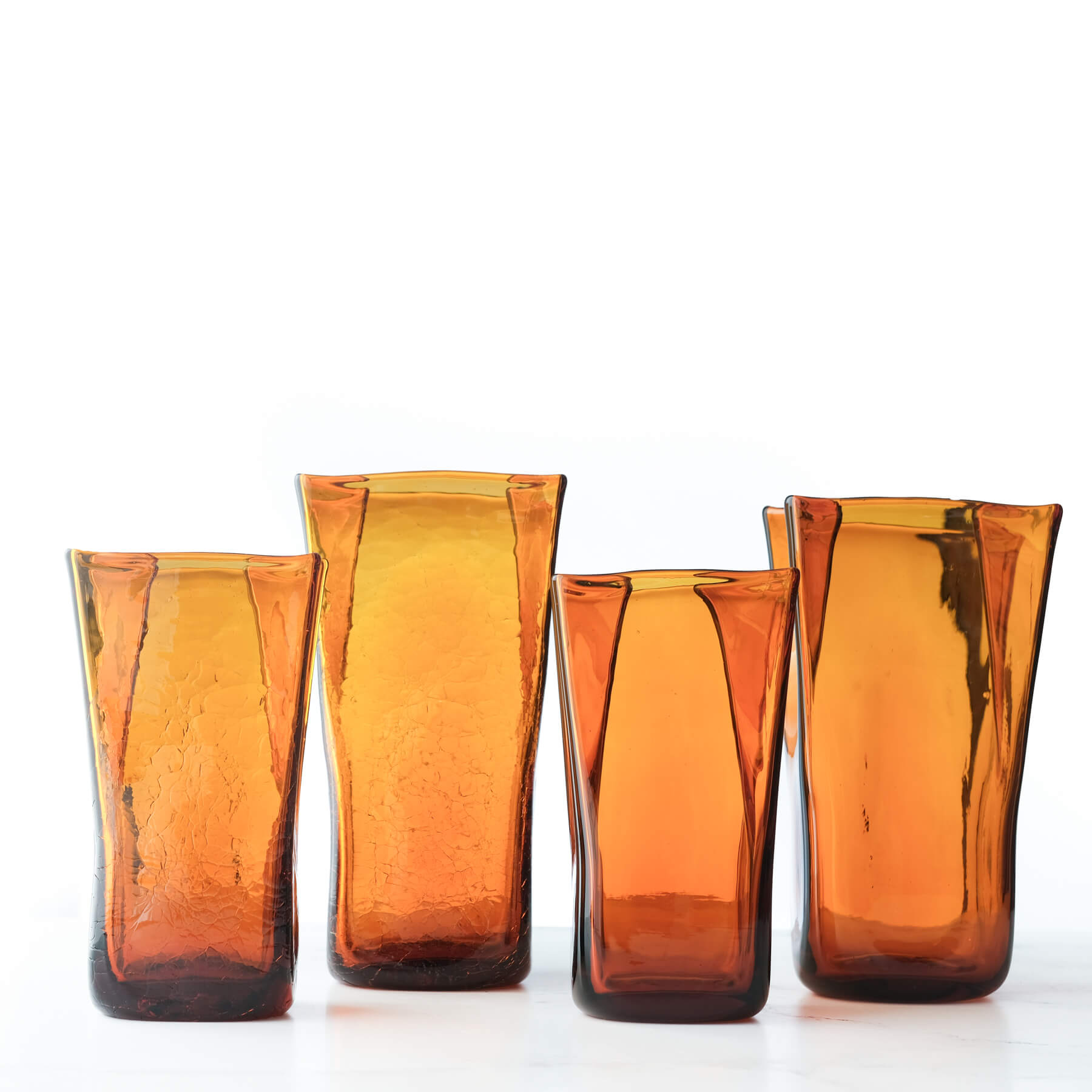 Topaz Paper Bag Vase Grouping