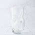 418L Large Dimple Glass - Crystal