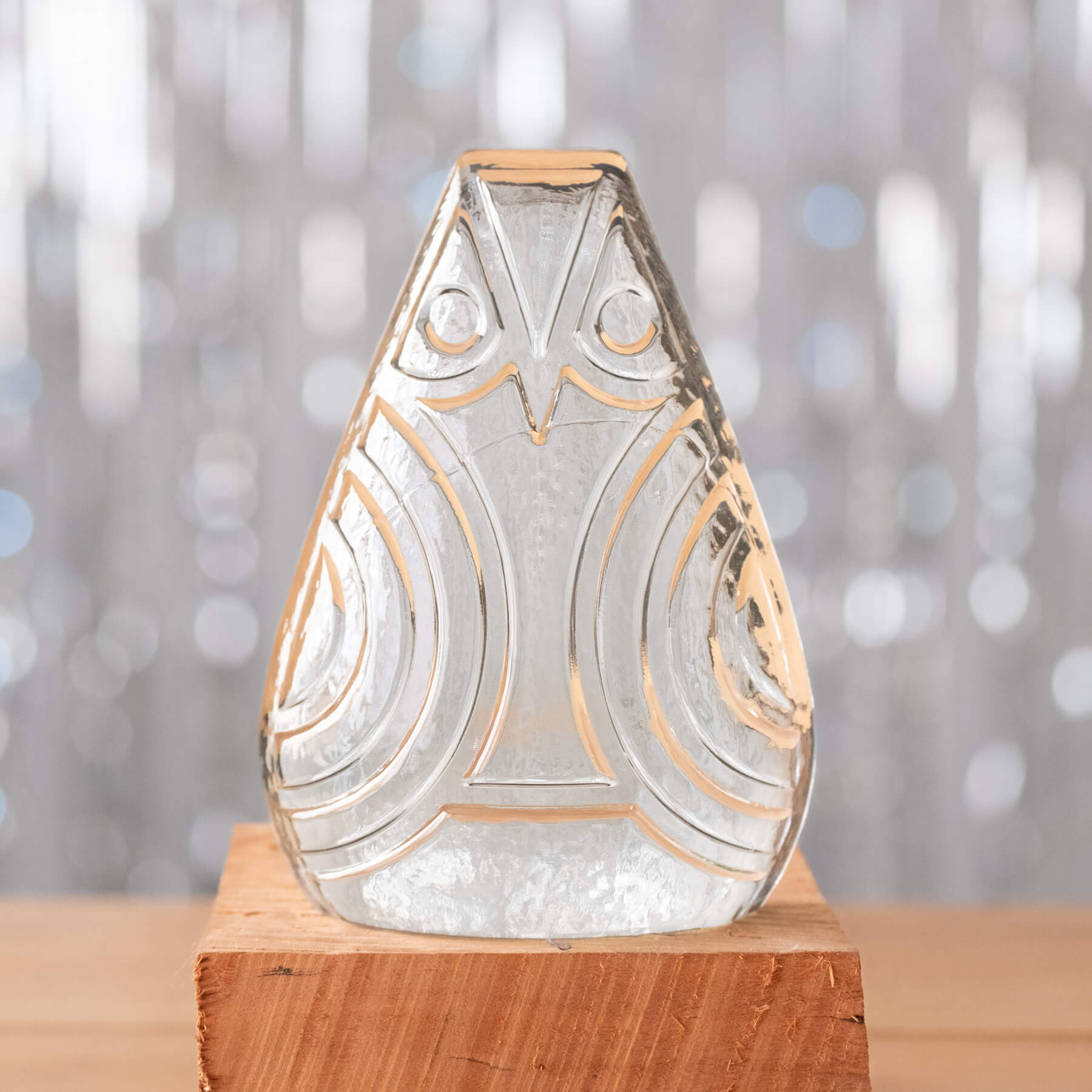 2430 Don Pendleton Owl Bookend - Crystal - Second