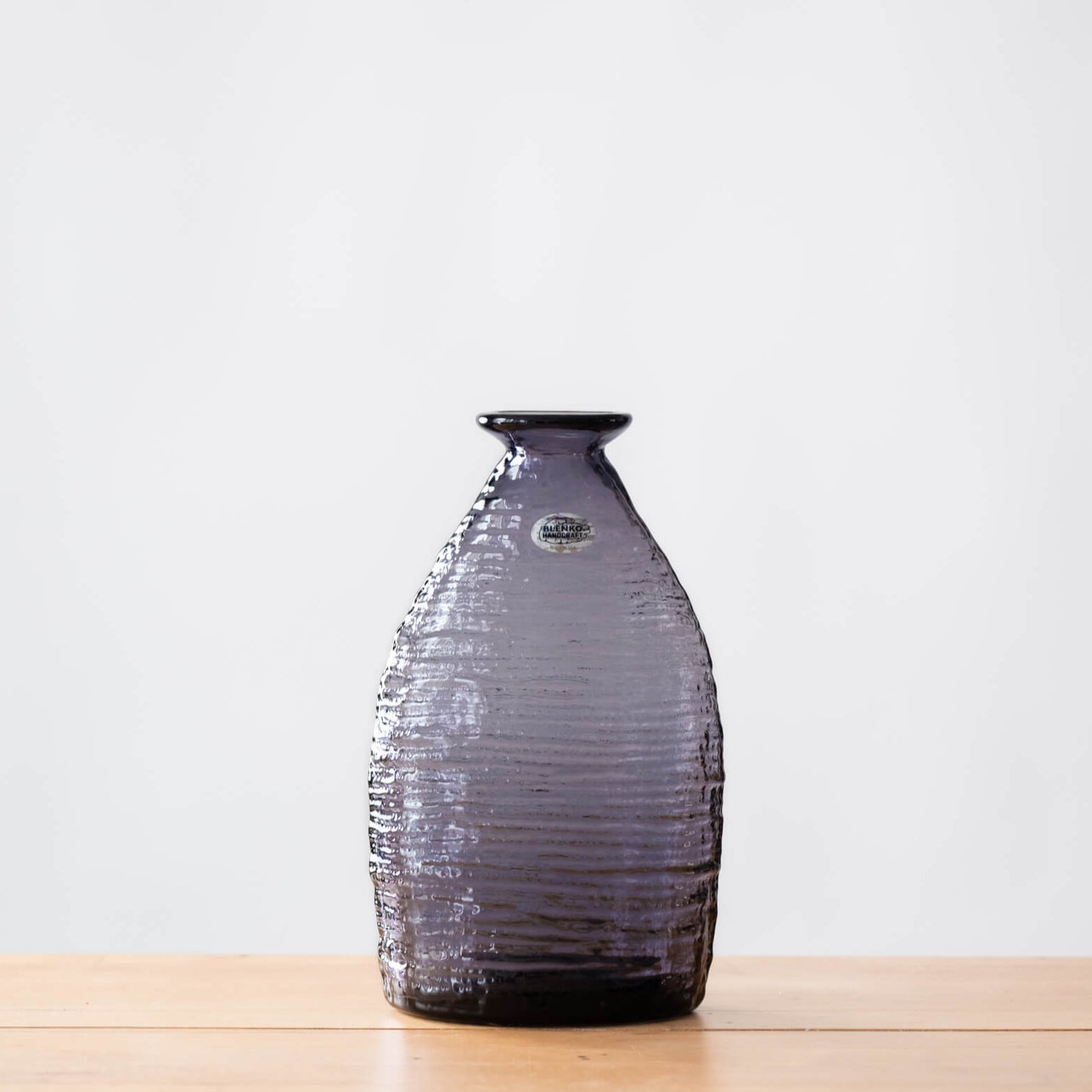 2135L Large Strata Vase - Heliotrope