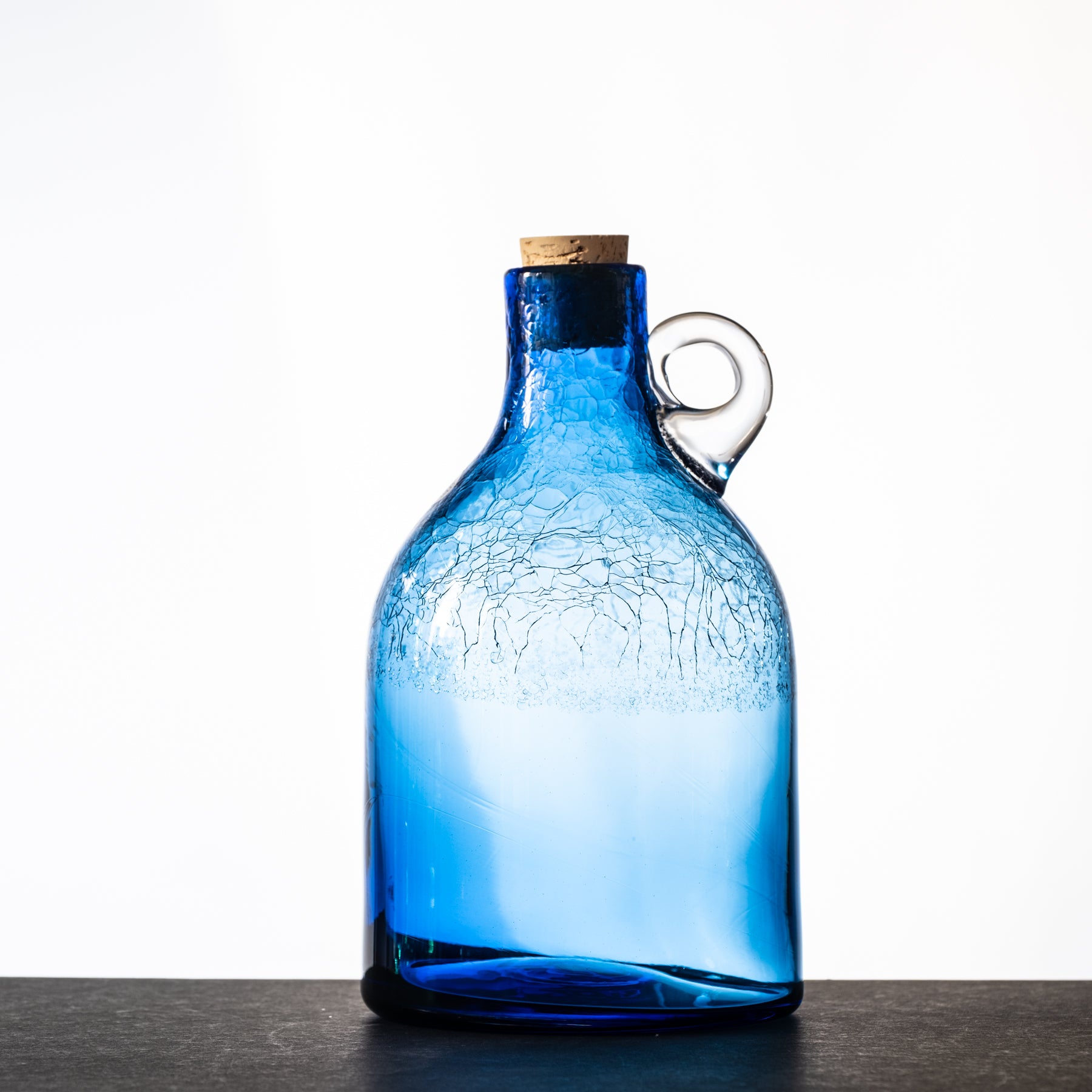 3115L Large Moonshine Jug - Azure