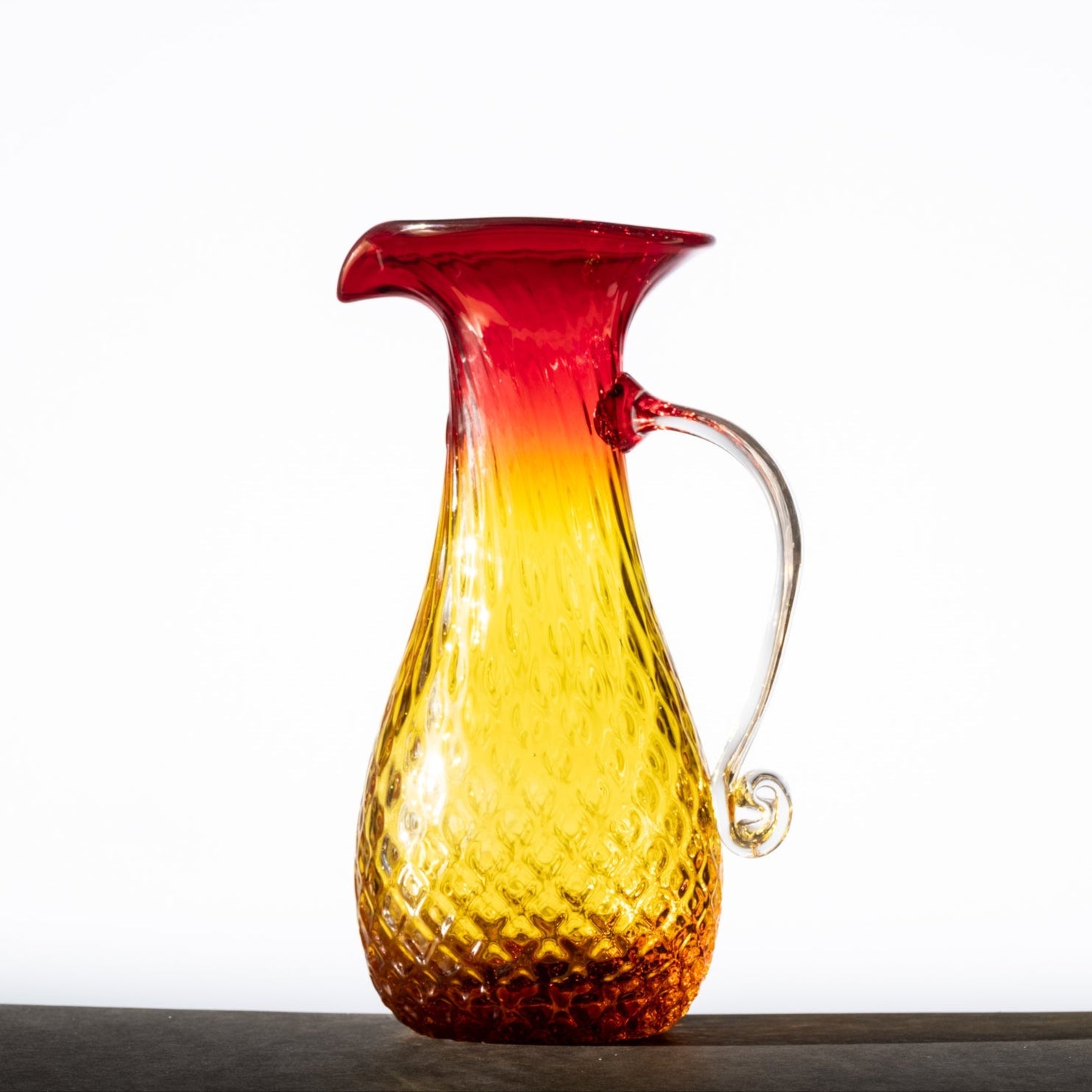 2511DP Diamond Optic Pitcher - Tangerine