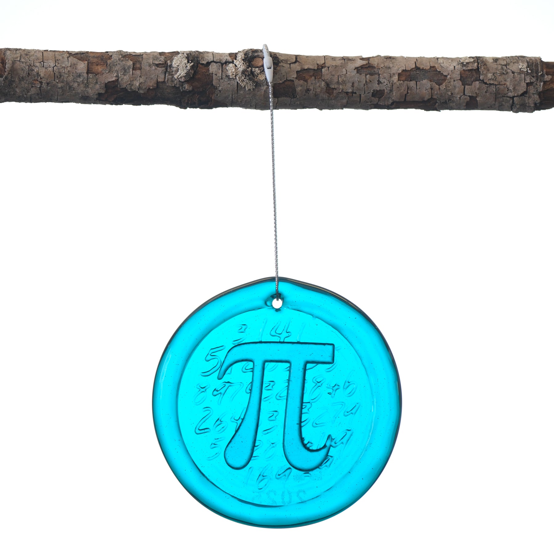 3" 'Pi' Suncatcher - Cerulean