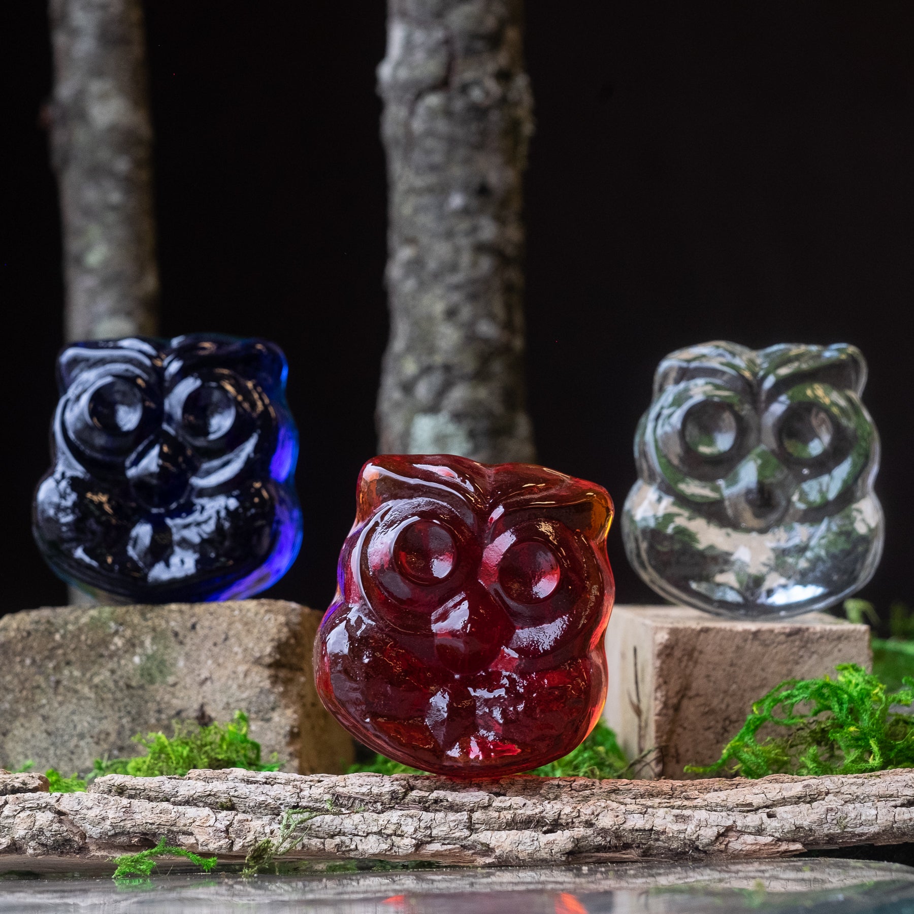 6402P Owl Critter - Crystal