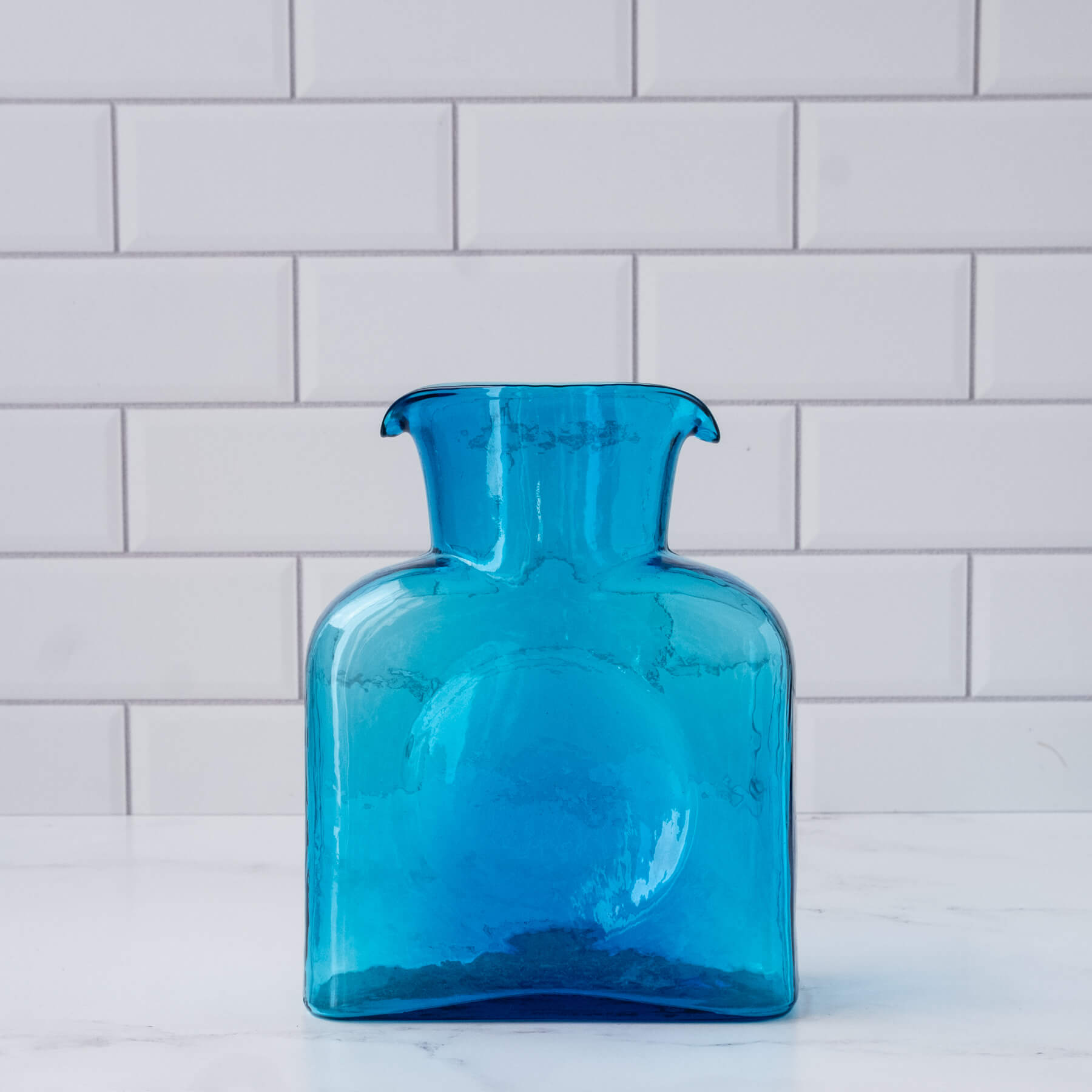 Blenko Glass 384 Clear Water Bottle