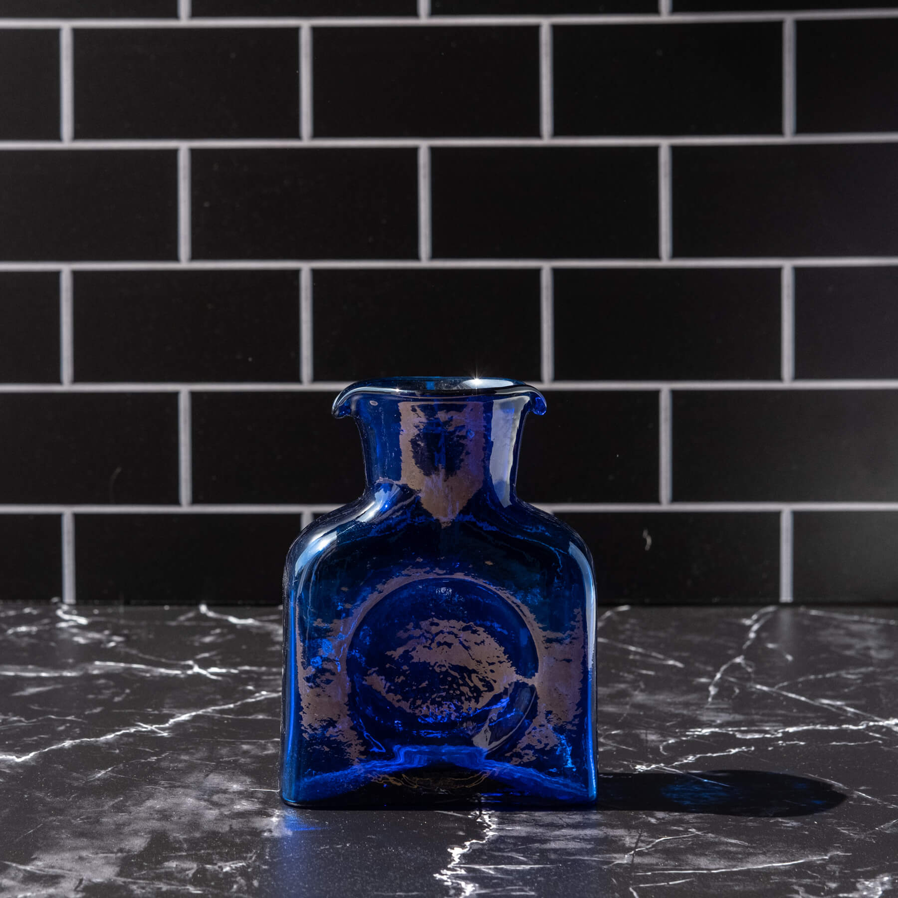 cobalt miniature water bottle