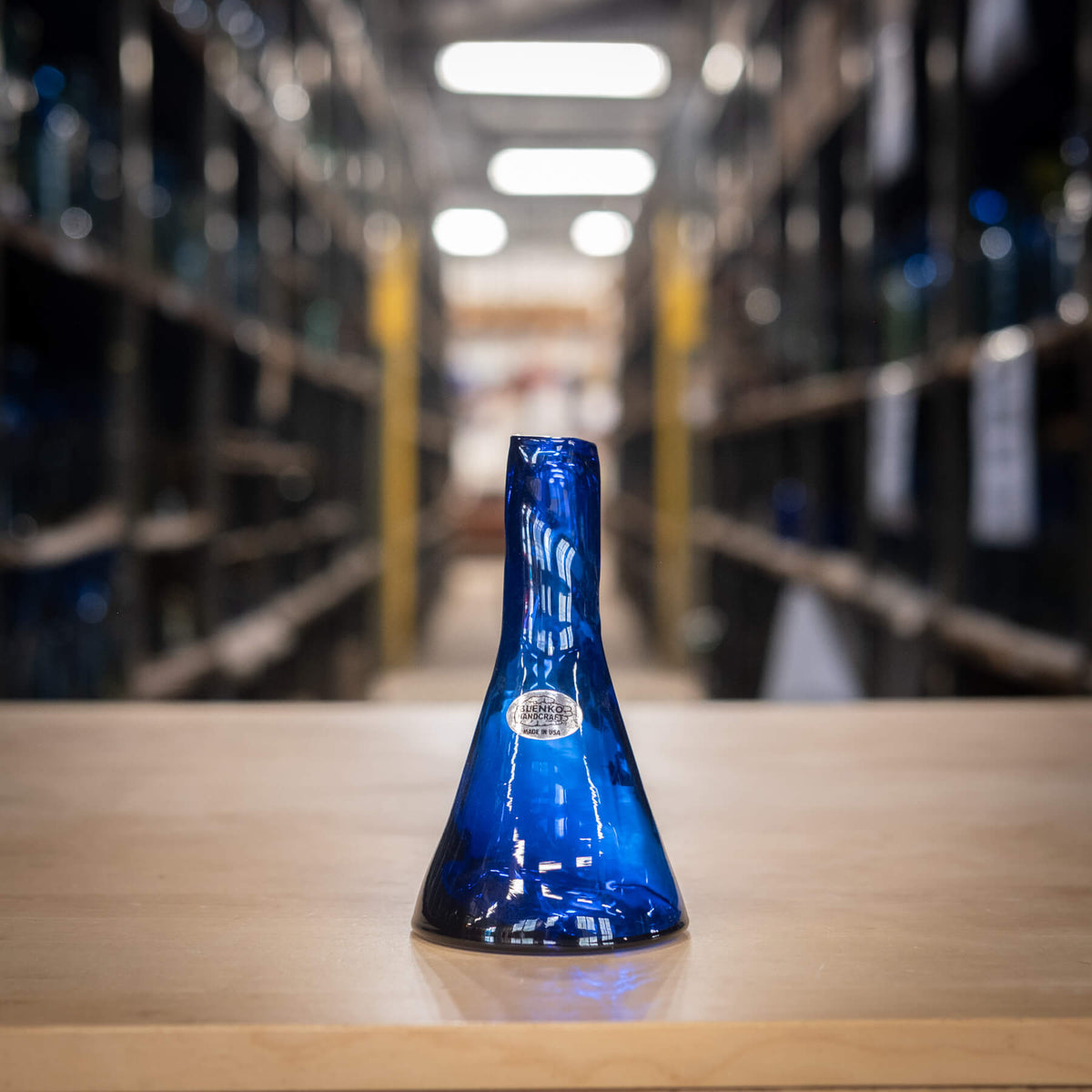 Blenko Building Blocks Beaker Bud Vase at Alana Toomey blog