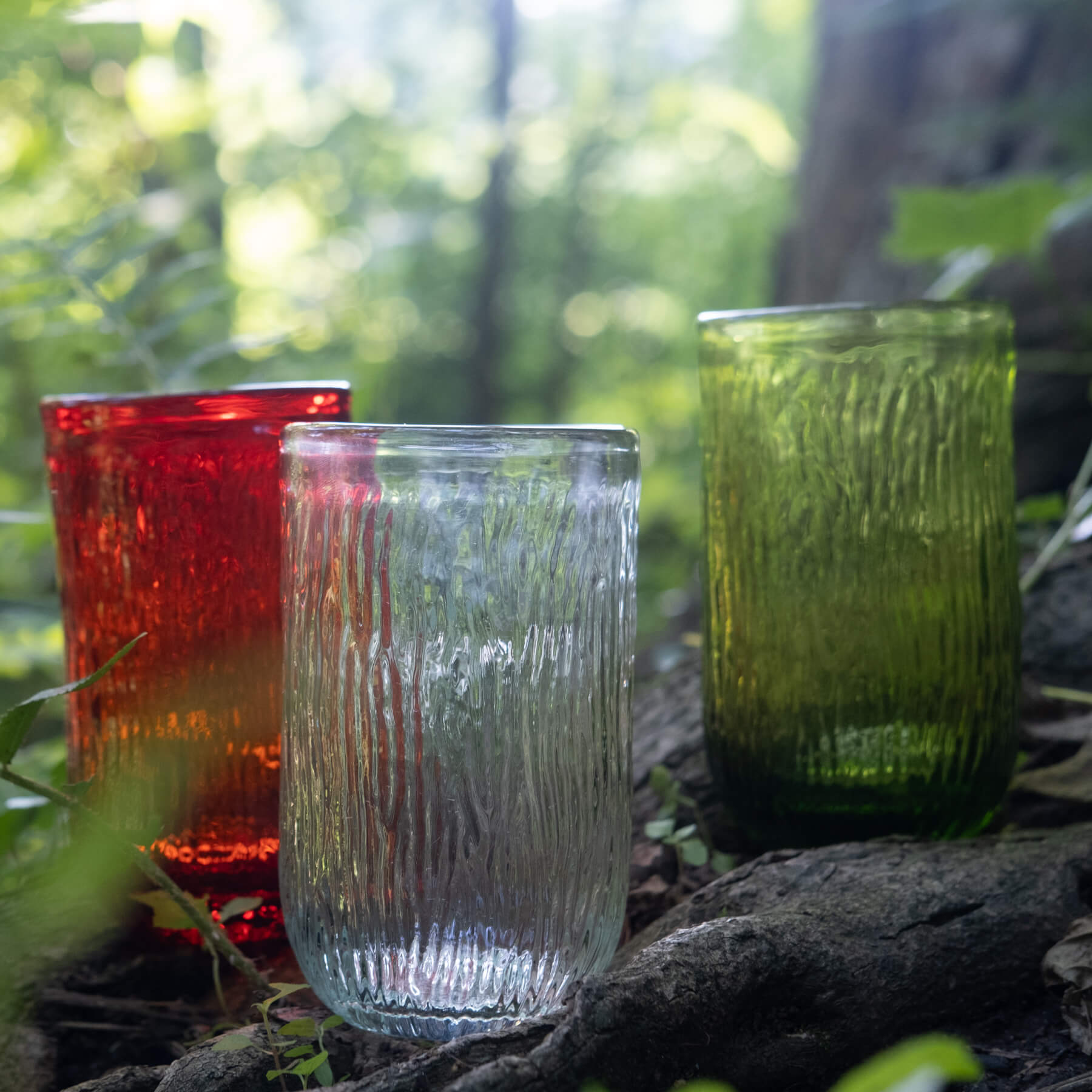 1623 Tree Bark Tumbler - Olive
