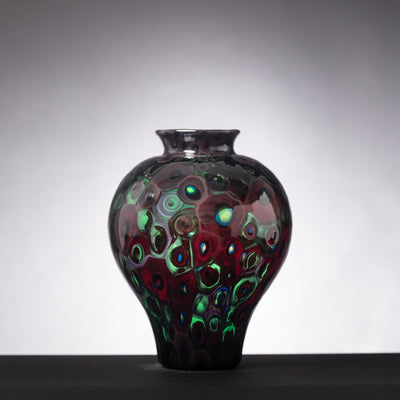 Blenko x Urban - Anphora Color Study in Murine Vase | APID# MU02042614