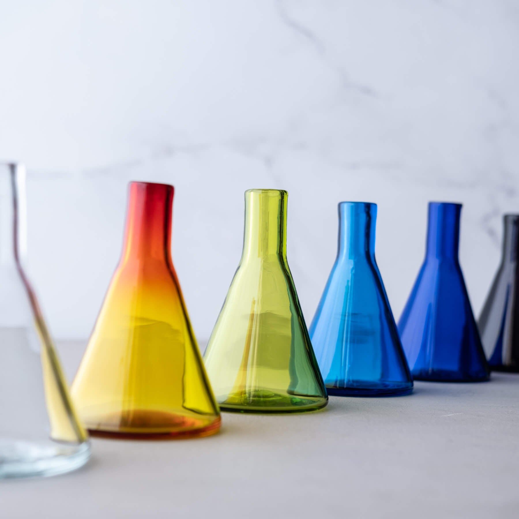 Beaker Bud Vase Grouping