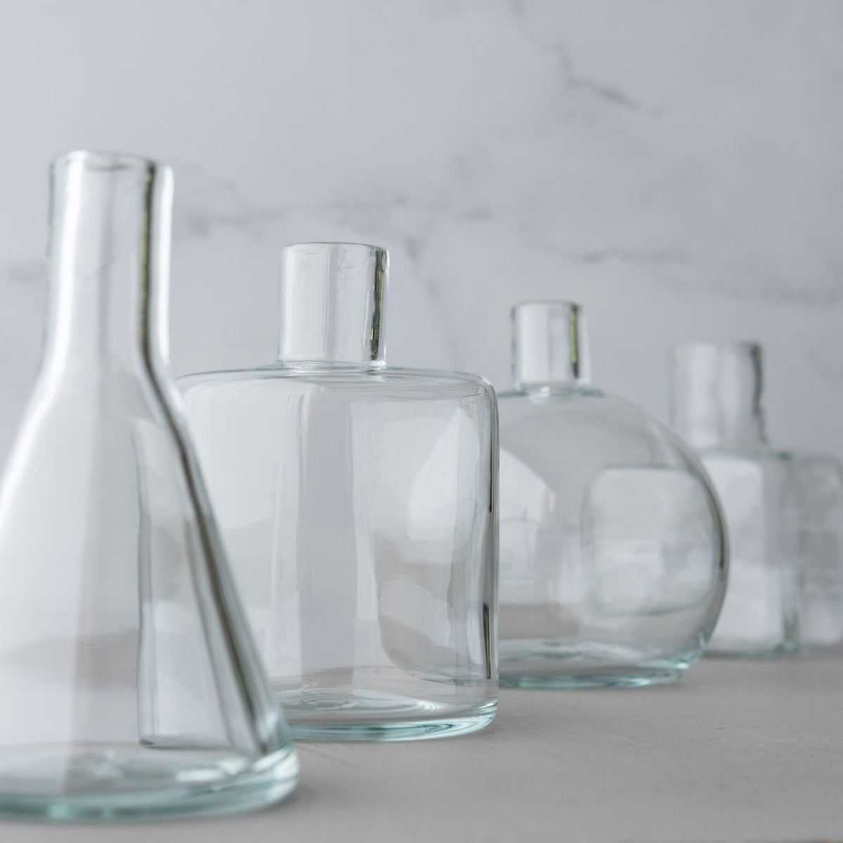 1223 Beaker Bud Vase Crystal Blenko Glass Company