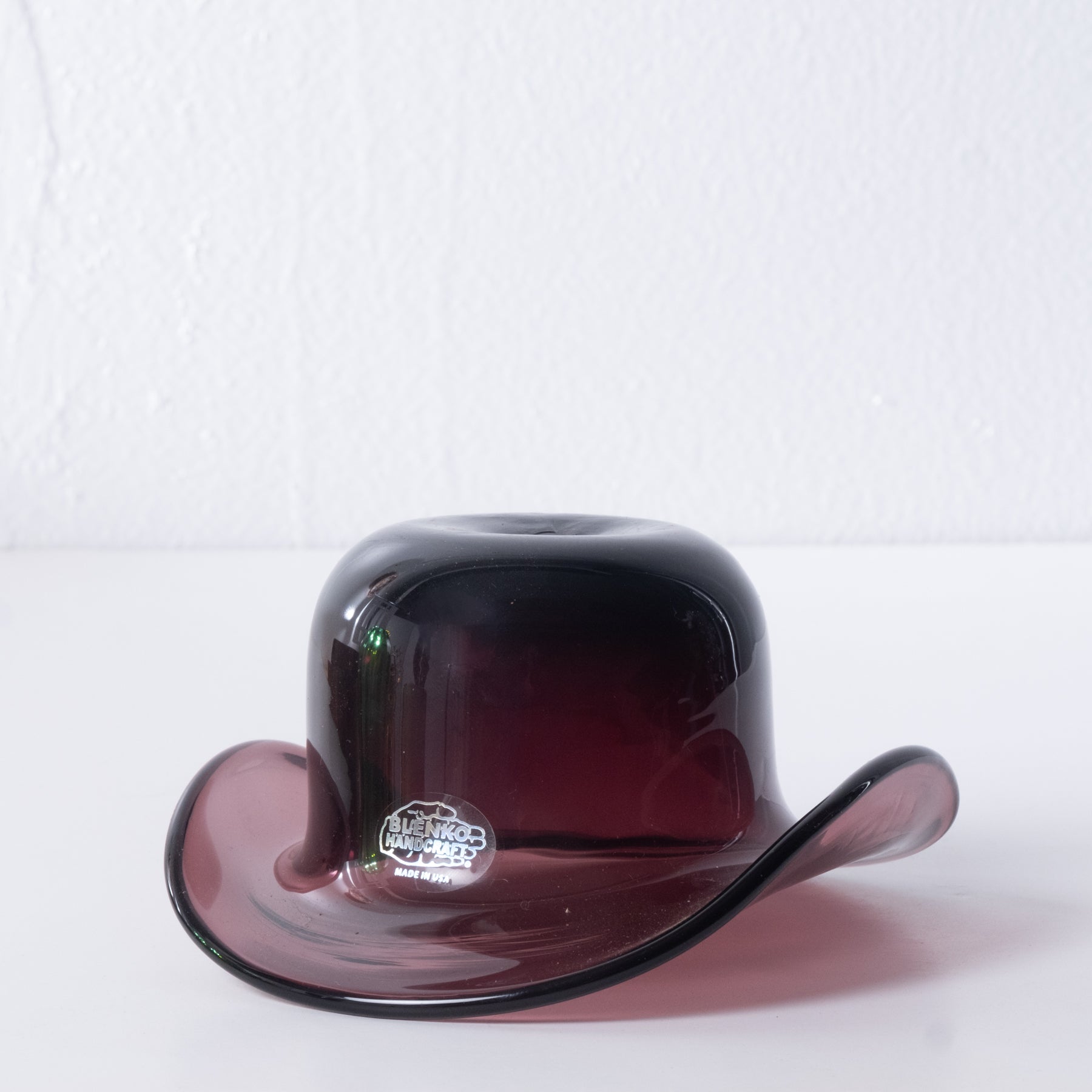 Pink cowboy hat on a white background