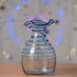 2632 Stars & Stripes Vase - Crystal with Cobalt Wrap