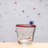 2633S Stars & Stripes Small Tumbler - Crystal with Ruby Lip Wrap