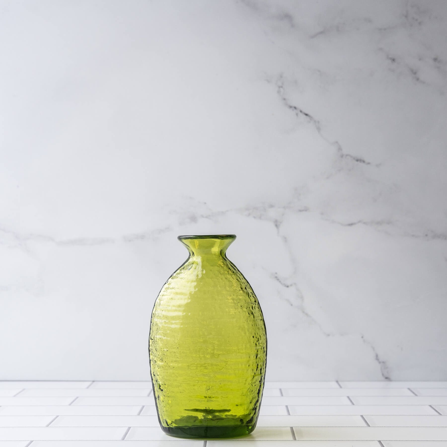 2135S Small Strata Vase - Olive