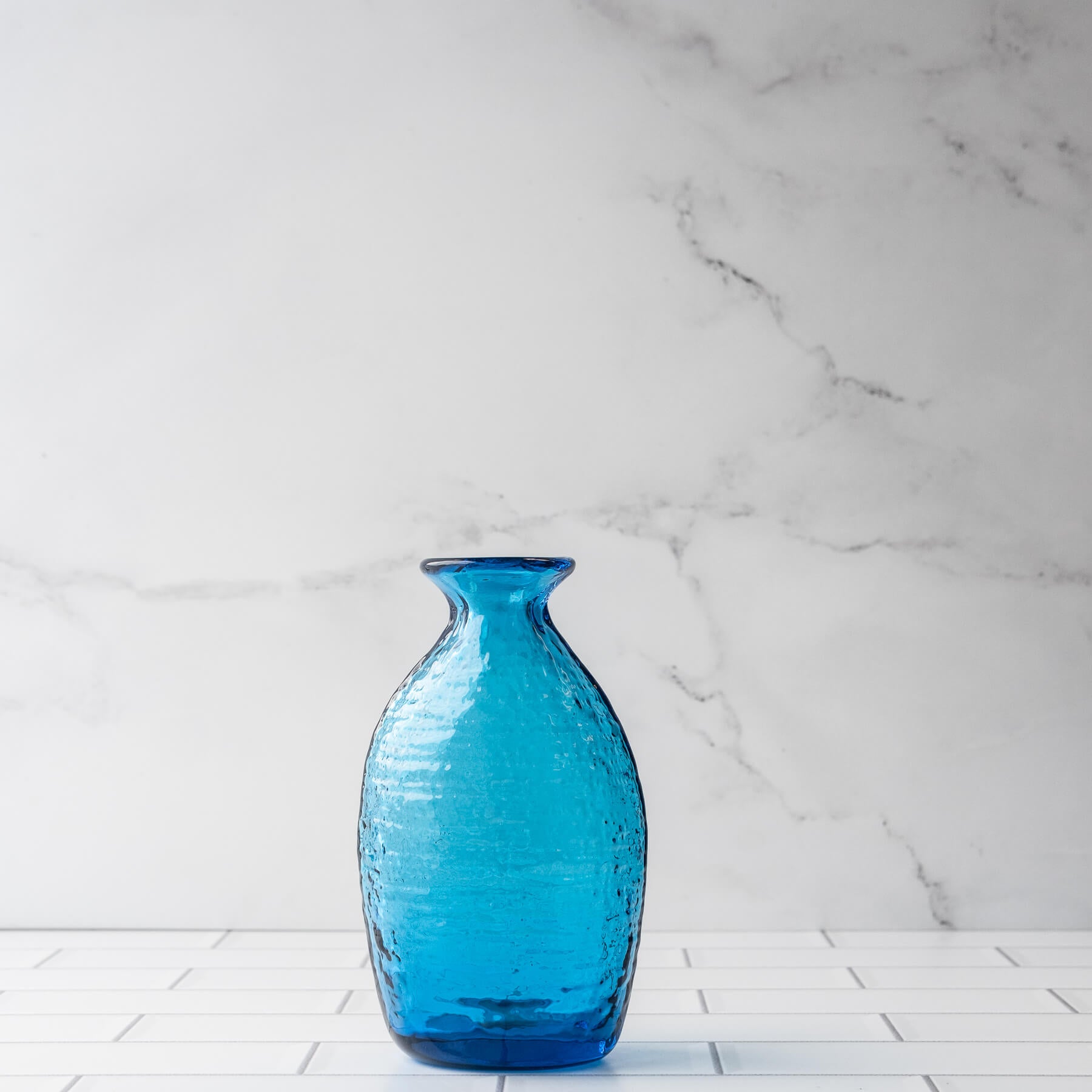 2135S Small Strata Vase - Turquoise