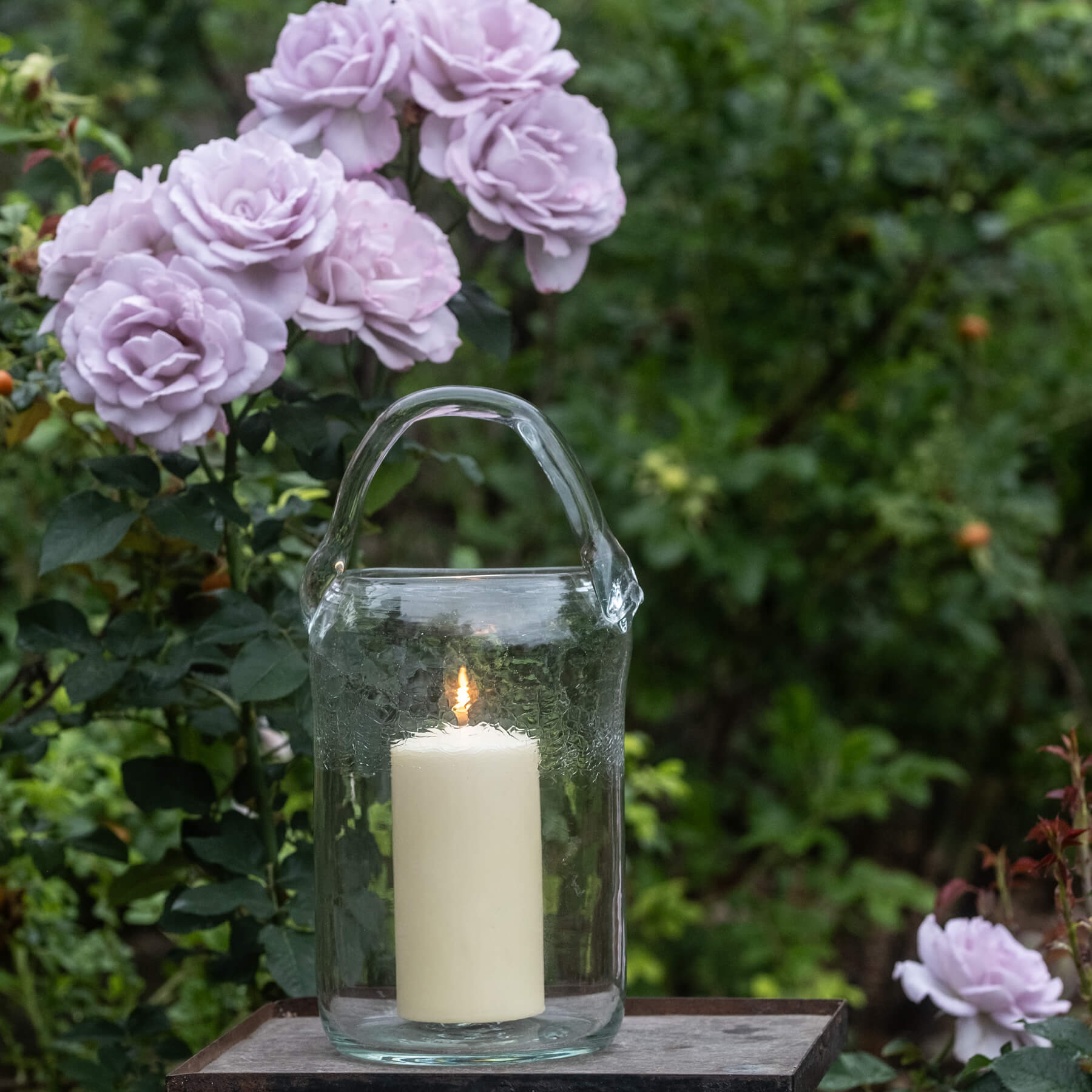 Crystal Table Lantern 