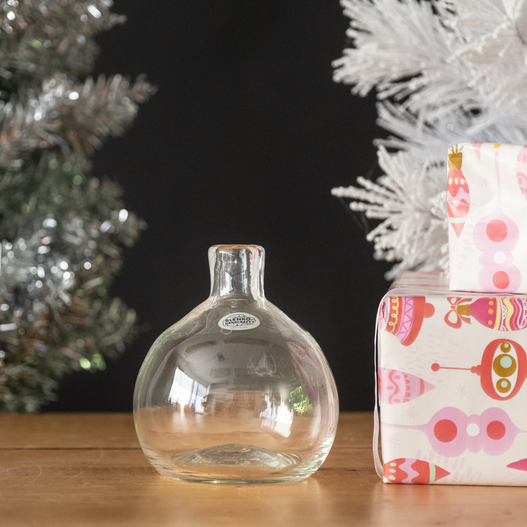 1423 Ball Bud Vase - Crystal - Second