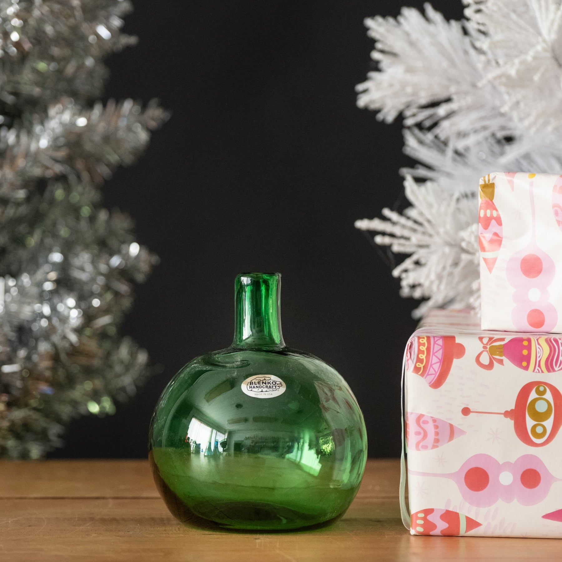 1423 Ball Bud Vase - Clover - Second
