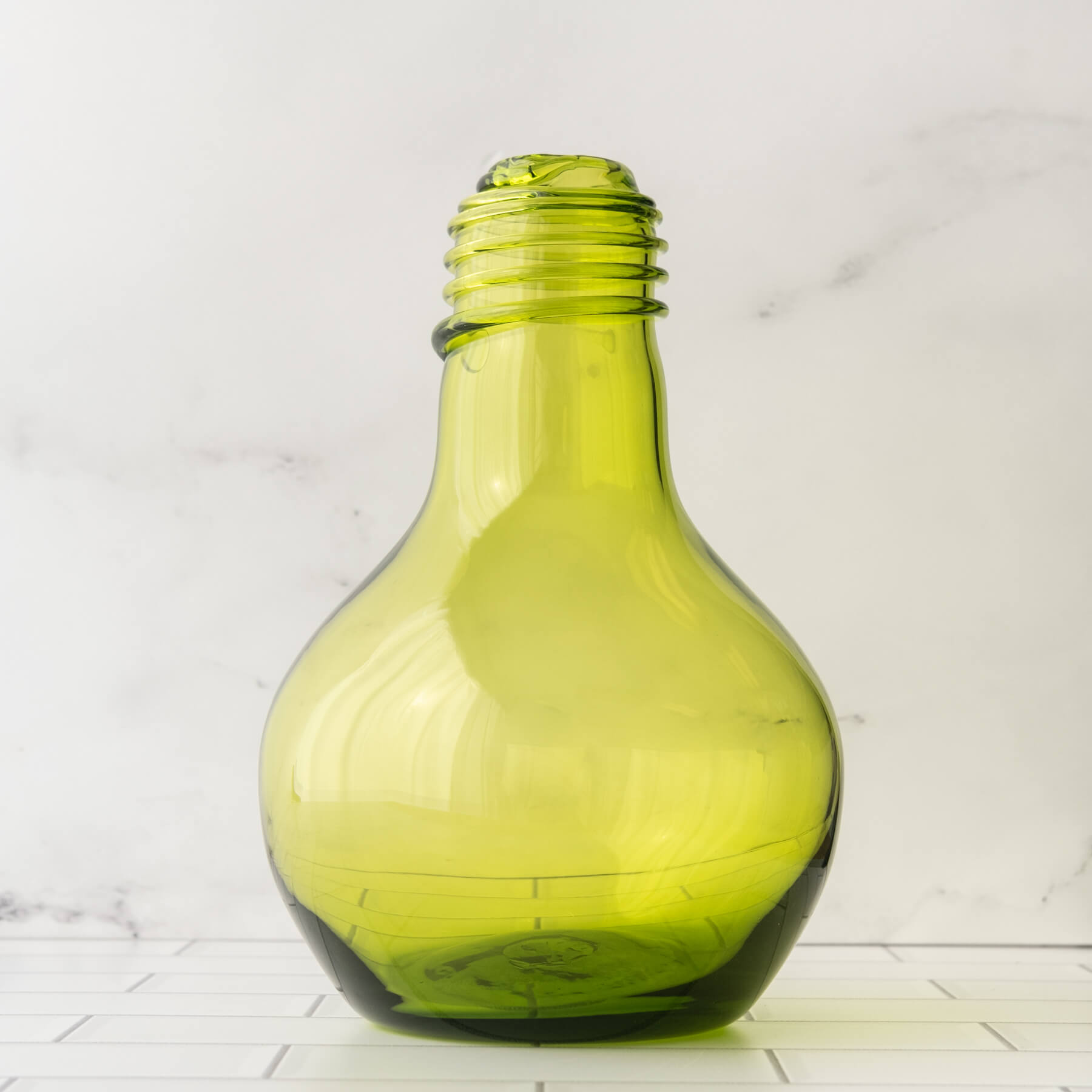 2223 Lightbulb Vase - Olive