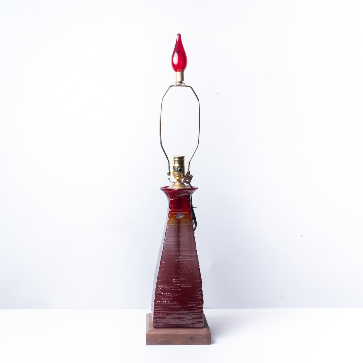 2134 Strata Lamp - Experimental Ruby