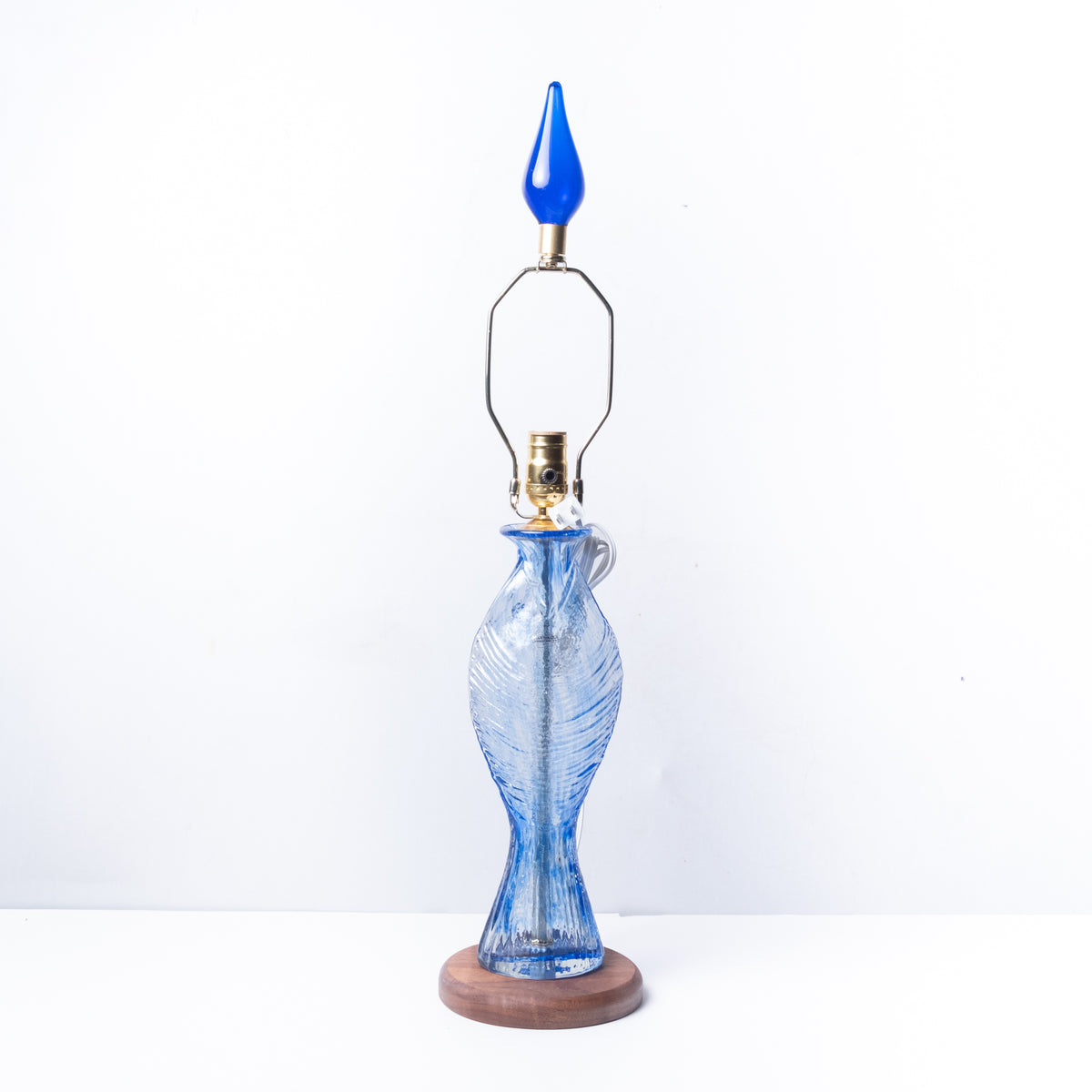 Fish Lamp - Azure Blue