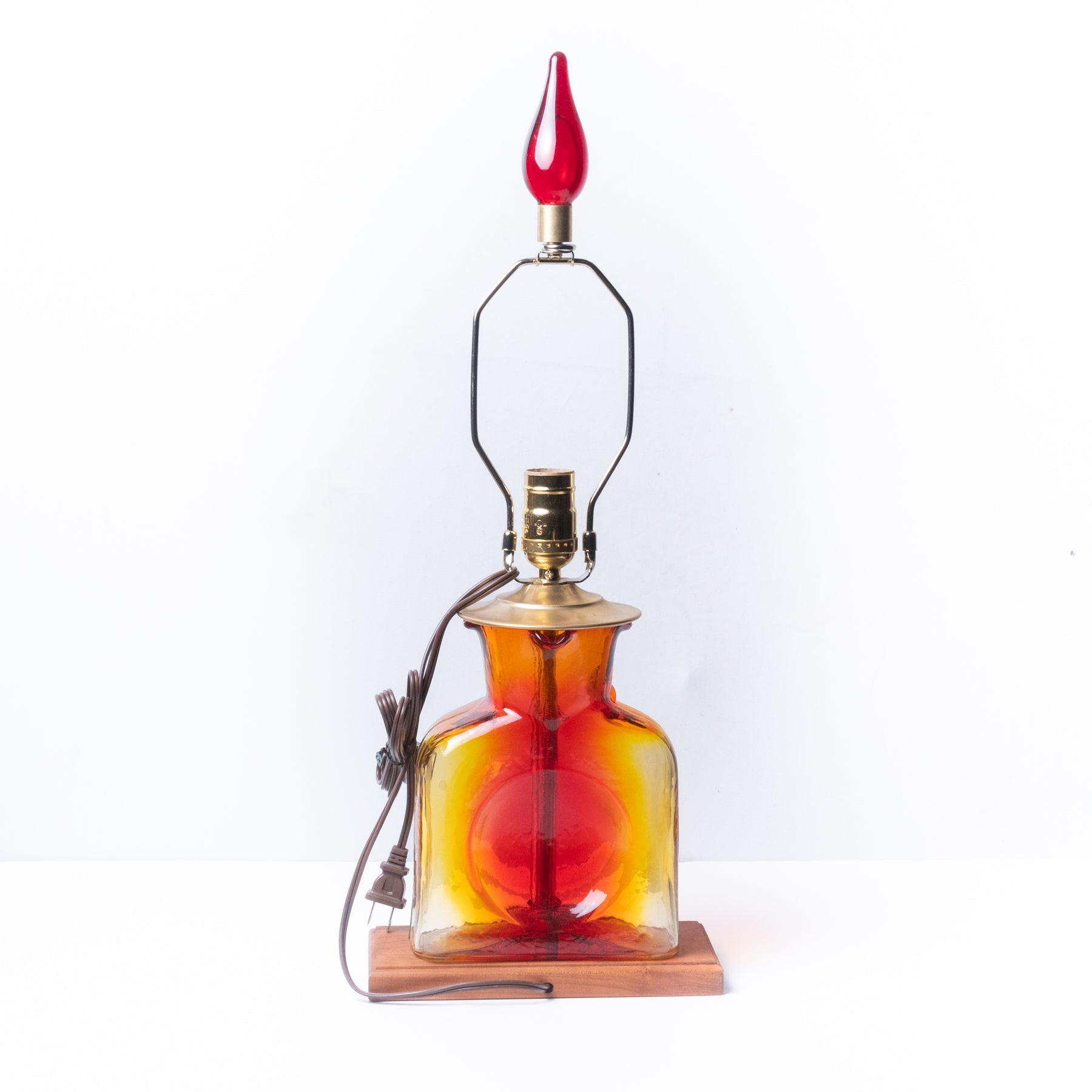 384 Water Bottle Lamp - Tangerine