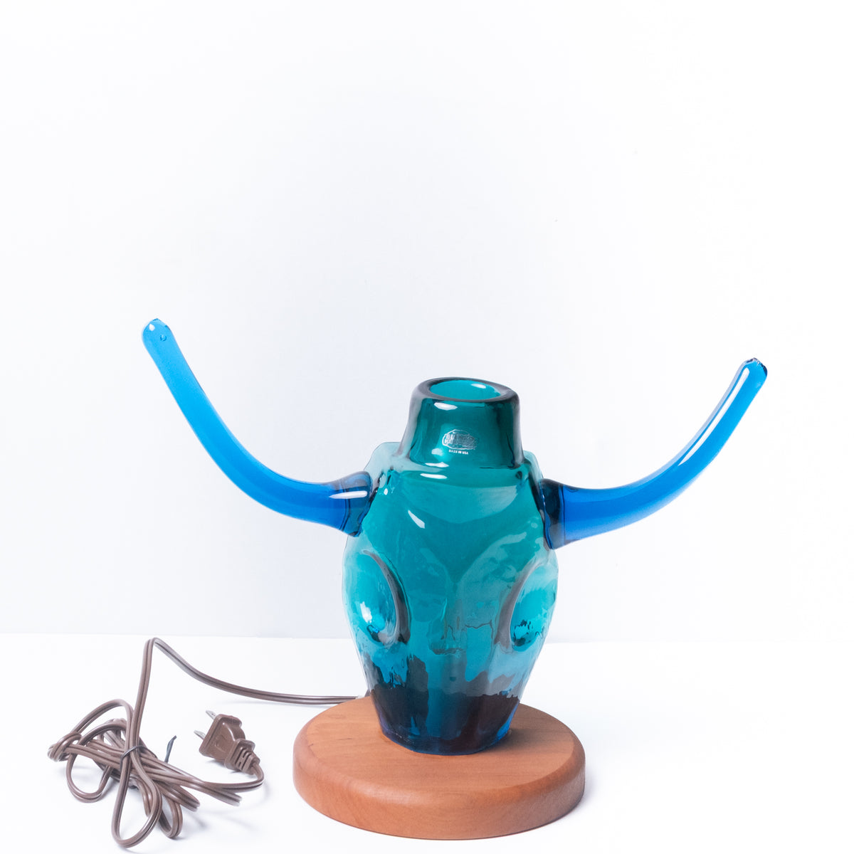 9552 Steer Head Nightlight - Cornflower
