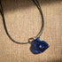 384 Water Bottle Necklace - Dark Blue