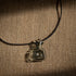 384 Water Bottle Necklace - Grey