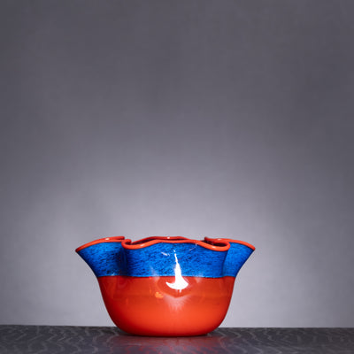 Blenko x Schreiber - Ruffled Encalmo Bowl | APID# DS09092551