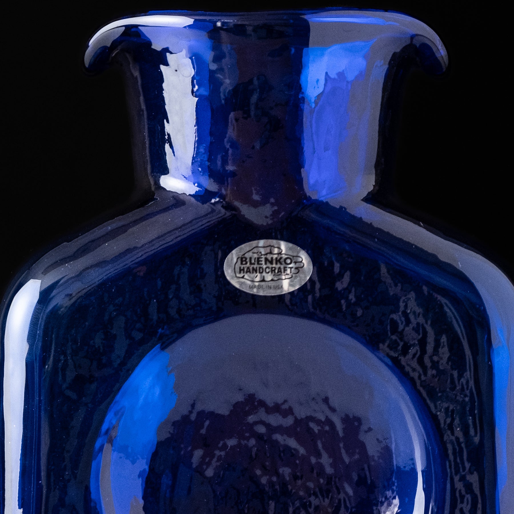 Collegiate 384 Water Bottle: West Virginia University, Mountaineer - Cobalt