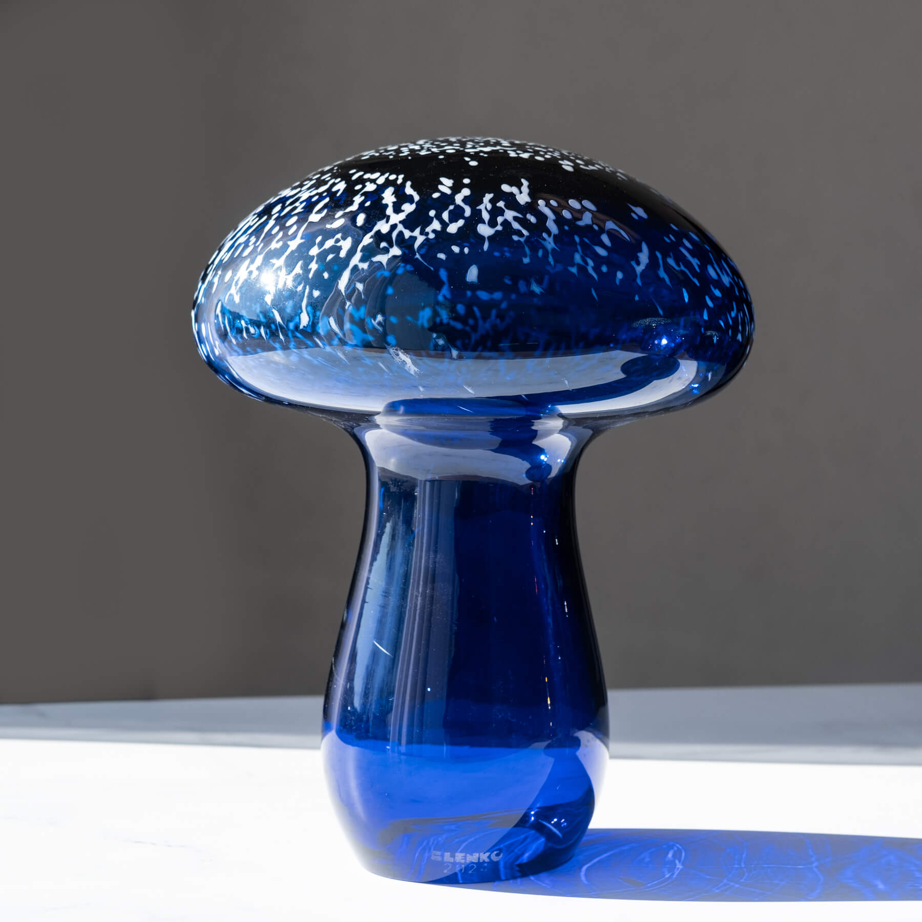 3221L Large Mushroom - Cobalt